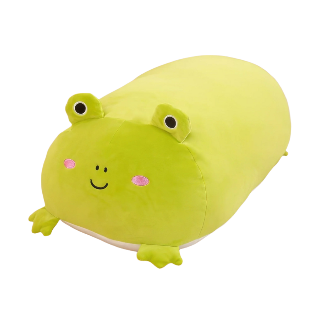 Bright green Frog plushie with a smiling face, Frog, Amphibian Plushie, Green Plushie, Frog Plushie, Cute Animal Plush, Cozy Decor, Bedroom Plush, Animal Plush, Plushies, Plush Dolls, Cute Plush, Plush, Soft Dolls, Toy Dolls, Toy, Toys, Squishy, Soft, Soft Toys, Stuffed Toys, Plush Toy, Plush Toys, Premium, Quality, Adorable, Cuddly, Playful, Collectibles, Huggable, Kids Toys, Children's Gifts, Gift Ideas, Gift, Gifts, Plush, Teddy Bear.