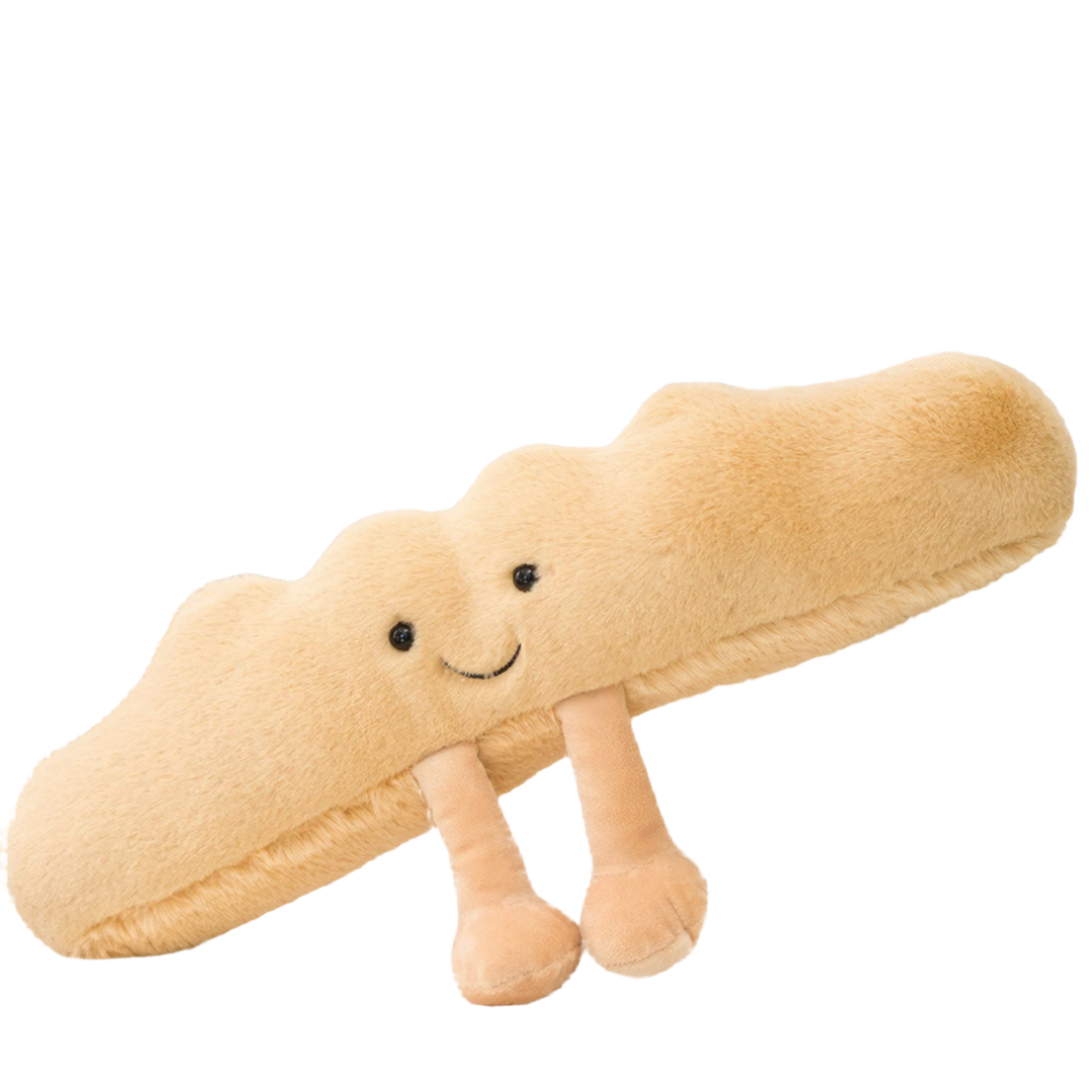 A standalone Baguette plushie that is both adorable and huggable. This plushie resembles a freshly baked baguette and is incredibly soft to the touch. Baguette, Plushie, Soft, Cuddly, Toy, Toys, Squishy, Soft Toys, Stuffed Toys, Plush Toy, Plush Toys, Premium, Quality, Adorable, Cuddly, Playful, Collectibles, Huggable, Kids Toys, Children's Gifts, Gift Ideas, Gifts, Teddy Bear.