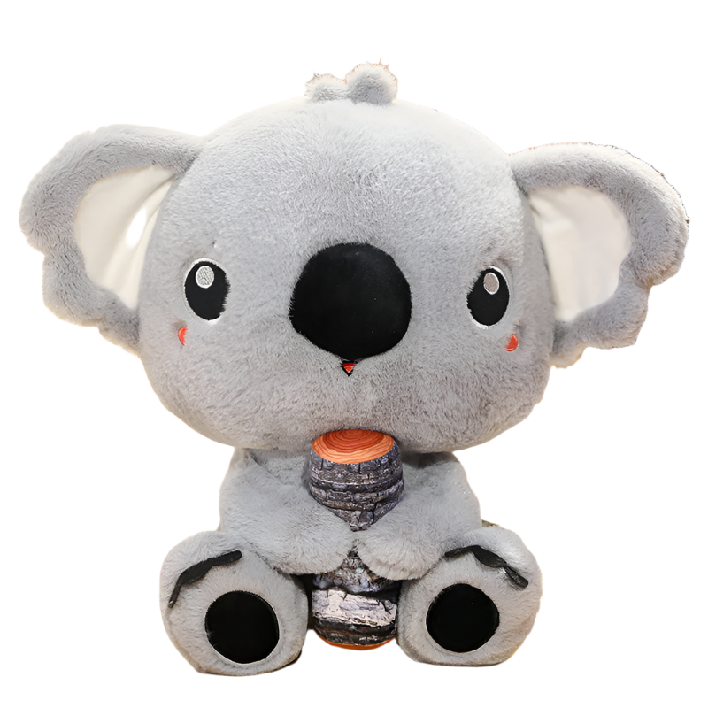 Koala Pal plushie with big eyes and soft fur, sitting on a desk, Koala Pals, Koala plushie, Cute koala toy, Soft and cuddly, Plushies, Plush Dolls, Cute Plush, Plush, Soft Toys, Stuffed Toys, Adorable, Cuddly, Huggable, Kids Toys, Children's Gifts, Gift Ideas, Gifts, Teddy Bear.